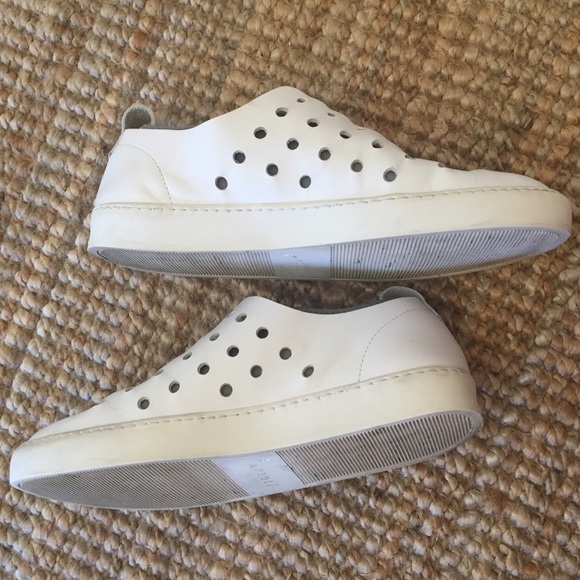 Antibes Perforated Sneakers UK Neoprene | Leather - Picture 5 of 6